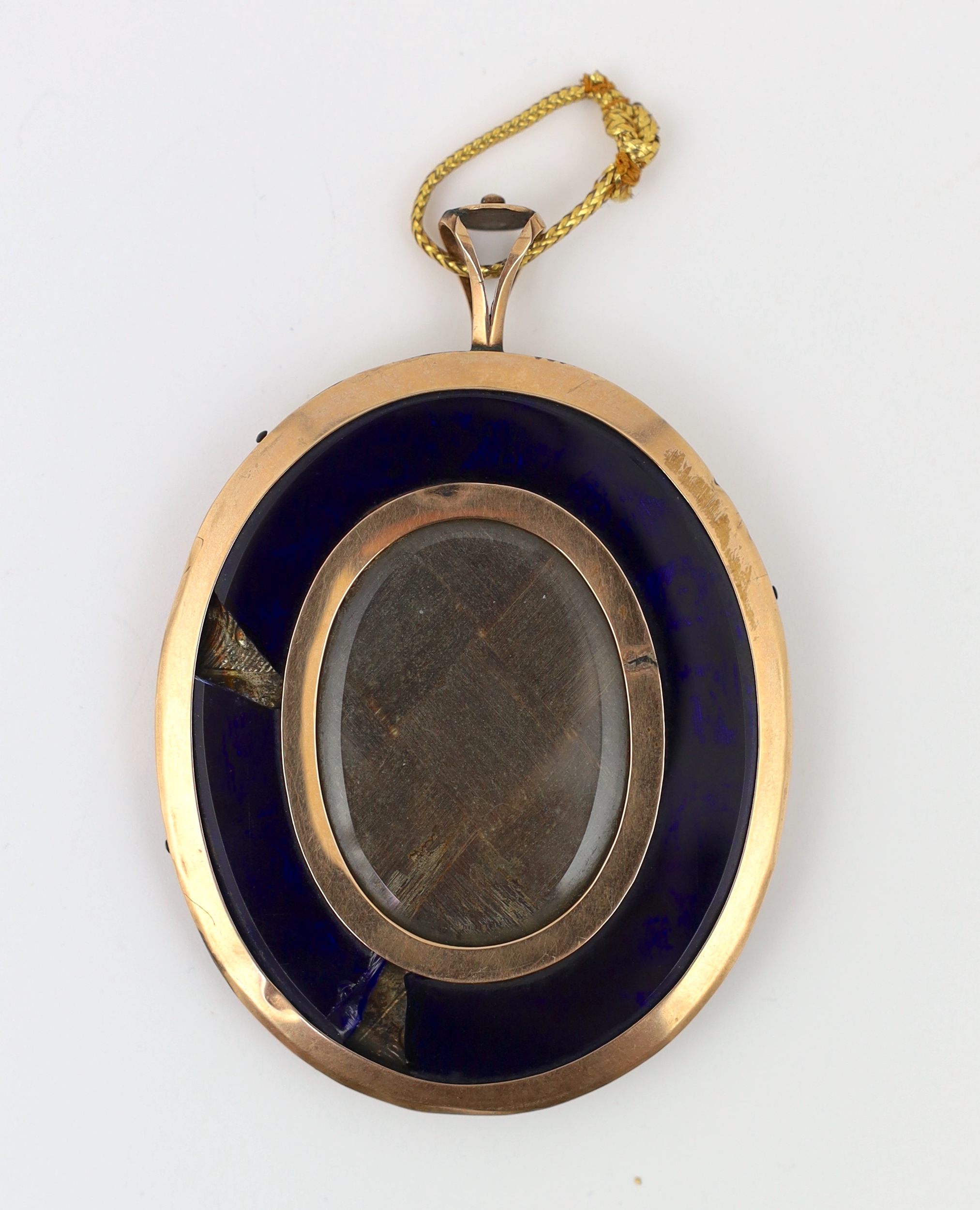 Frederick Buck (Irish, 1771-1840), Portrait miniature of an army officer, watercolour on ivory, 6.1 x 4.8cm. CITES Submission reference XPU4F4CC